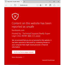 Propust u Microsoft Edge može biti zloupotrebljen za prikazivanje lažnih upozorenja
