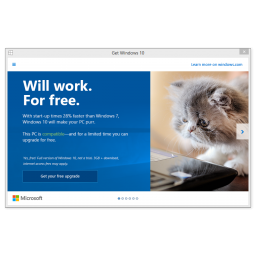 Microsoft počeo agresivnu kampanju instalacije Windowsa 10