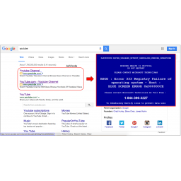 Maliciozni oglasi u Google pretrazi vode do ''Plavog ekrana smrti''