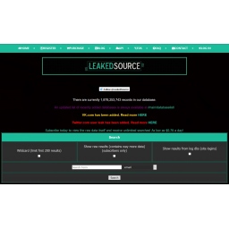 Ugašen sajt Leaked Source koji je prodavao pristup ukradenim lozinkama za više od 3,1 milijarde naloga