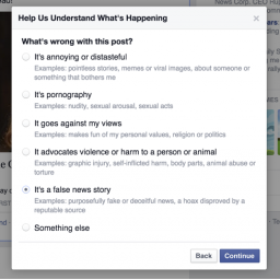 Facebook sada dozvoljava da prijavite lažne vesti i obaveštenja
