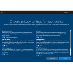Microsoft testira novi prikaz postavki privatnosti za korisnike Windowsa 10