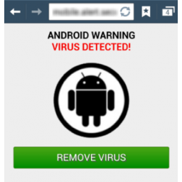 Upozorenje o infekciji Androida Trojancem Tapsnake je scareware