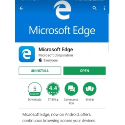 Microsoft Edge ima bolji rejting od Google Chromea u Googleovoj i Appleovoj prodavnici aplikacija