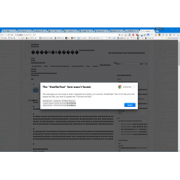 Korisnici Chromea oprez: Iza zahteva za instalaciju nedostajućeg fonta krije se malver