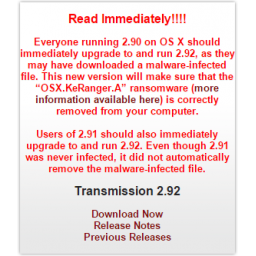 Ransomware za Mac, KeRanger, je ustvari verzija malvera Linux Encoder