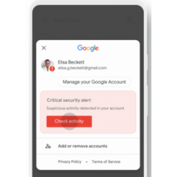 Google najavio da će vas upozoravati u svim svojim aplikacijama ako vam je nalog ugrožen
