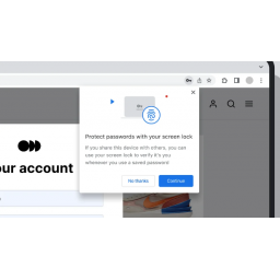 Google Chrome dobija biometrijsku autentifikaciju za svoj menadžer lozinki na računarima