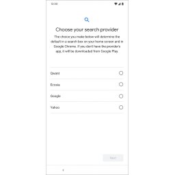Google će korisnicima Androida u Evropi ponuditi mogućnost izbora pretraživača