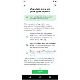 WhatsApp 15. maja ipak neće deaktivirati naloge korisnika koji ne prihvate nove uslove, evo šta će se dogoditi