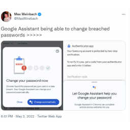 Google pomoćnik će vas sada upozoravati da treba da promenite kompromitovanu lozinku