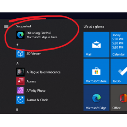 Microsoft reklamira Edge u Windowsu 10 na račun konkurentskog Firefoxa