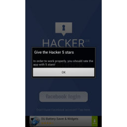 Neslane šale aplikacije ''Hacker for Facebook''