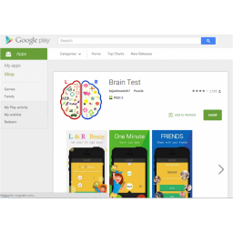 Maliciozna aplikacija Brain Test milion puta preuzeta sa Google Play