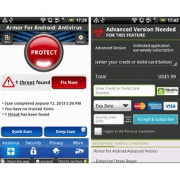 Reklame za lažni antivirus u aplikacijama za Android