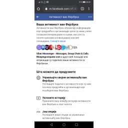 Facebookov alat ''Aktivnost van Facebooka'' sada dostupan u svim zemljama