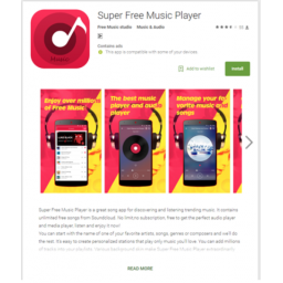 Još jedan malver u Google Play prodavnici: ''Super Free Music Player''