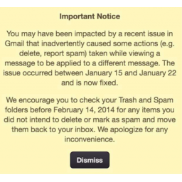 iOS korisnici Gmail-a - do 14. februara proverite Trash i Spam foldere